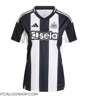 Newcastle United Prima Maglia Femmina 2024-25 Manica Corta